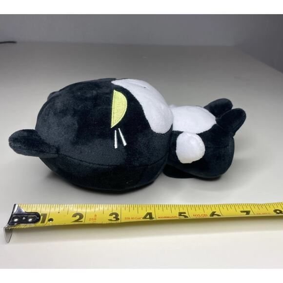 Makeship Syrmor Cat Plush Black White 8” Stuffed Animal 1/400 Limited Edition - Picture 10 of 10